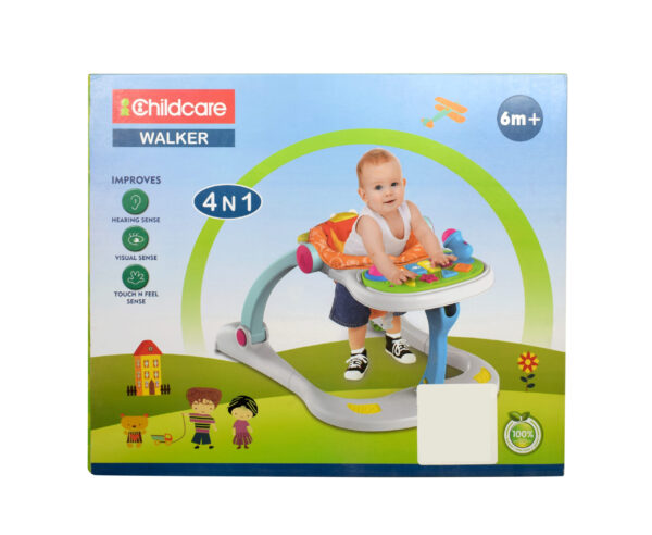 Childcare 4 in 1 Walker (6M+) - Green-0