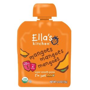 Ella's Kitchen - First Taste - Mangoes Mangoes Mangoes - 70gm-0