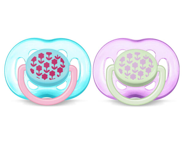 Philips Avent BPA Free Freeflow Baby Pacifier (6-18M) - Pack of 2-0