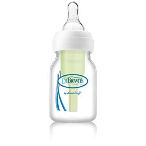 Dr Brown's Feeding Bottle With Preemie Teat - Narrow Neck - 60ml 2oz-26397