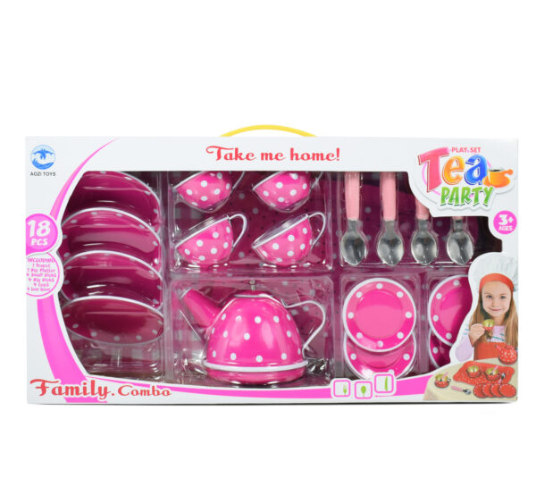 18 Peaces Tea Party Play Set - 2019C-0