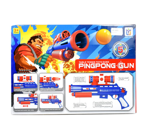 Table Tennis Pingpong Gun - Multicolor-26243