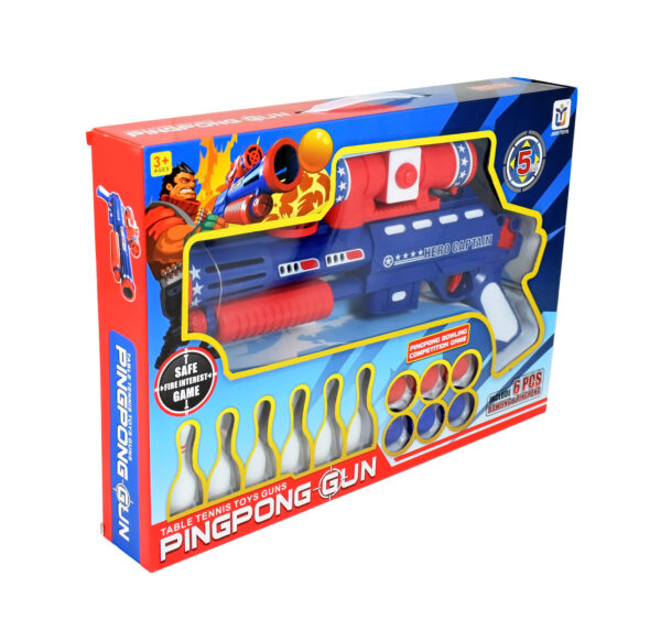 Table Tennis Pingpong Gun - Multicolor-26244