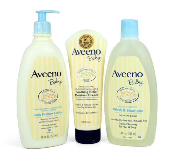 Aveeno Essential Baby Bathing Pack of 3-0
