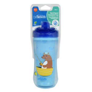 Dr Brown's Hard Spout Insulated Cup, 300ml - Blue-0
