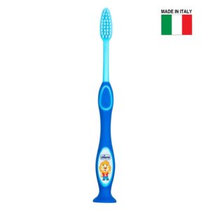 Chicco Milk ToothBrush For Kids 3 to 6 Years, Blue-0