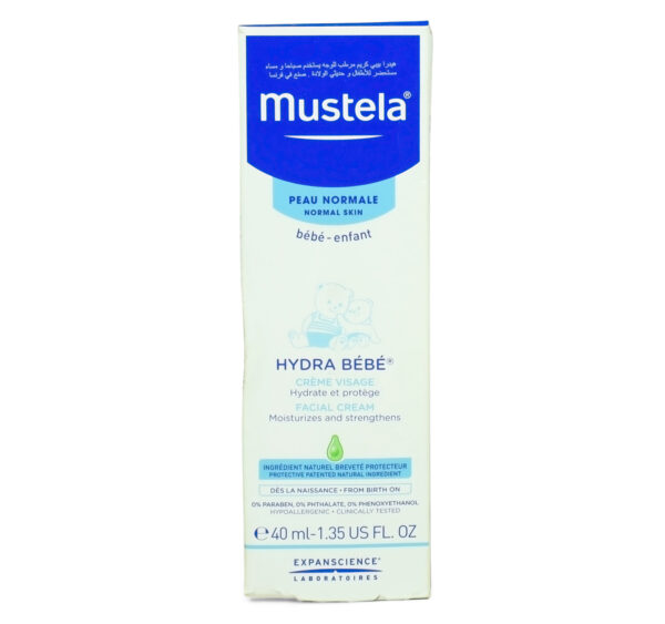 Mustela Hydra Bebe Facial Cream - 40ml-0