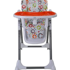 LuvLap Royal High Chair (18468) - Orange-27006