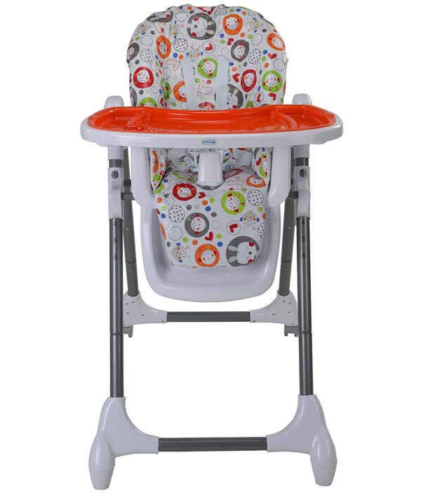 LuvLap Royal High Chair (18468) - Orange-27006