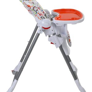 LuvLap Royal High Chair (18468) - Orange-27009