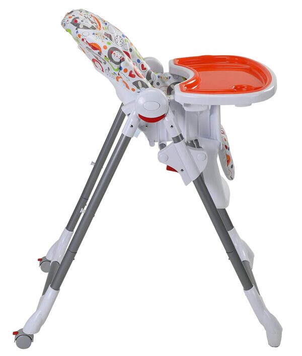 LuvLap Royal High Chair (18468) - Orange-27009