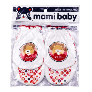 Mami Baby New Born Mittens & Booties Set (0-6M)-26696