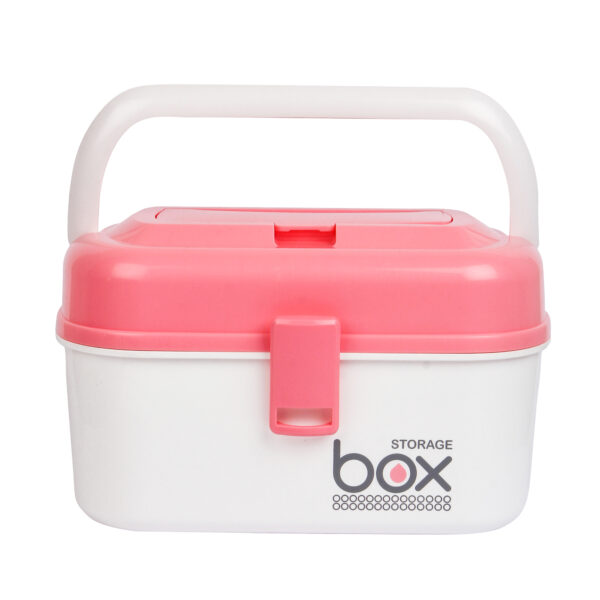 Multi Purpose Storage Box- Pink-0