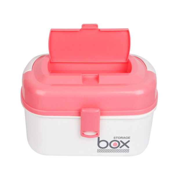 Multi Purpose Storage Box- Pink-26768