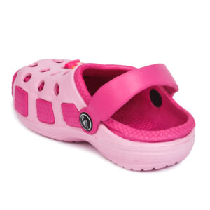 Plastic bathroom slippers(2-4years) - Pink-26782