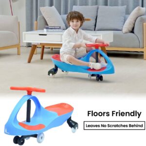 R for Rabbit Iya Iya Swing Car for Kids -Strongest & Smoothest Twister - Magic Car (Blue Red)-27069