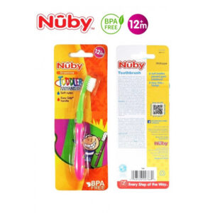 Nuby Toddler Toothbrush (12M+)-0
