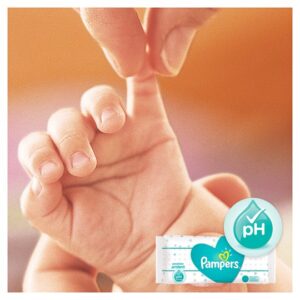 Pampers Sensitive Baby Wipes (Balanced pH) - 56 Wipes-27384