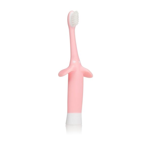 Dr Browns Infant to Toddler Toothbrush (0-3 Years) - Pink-27274