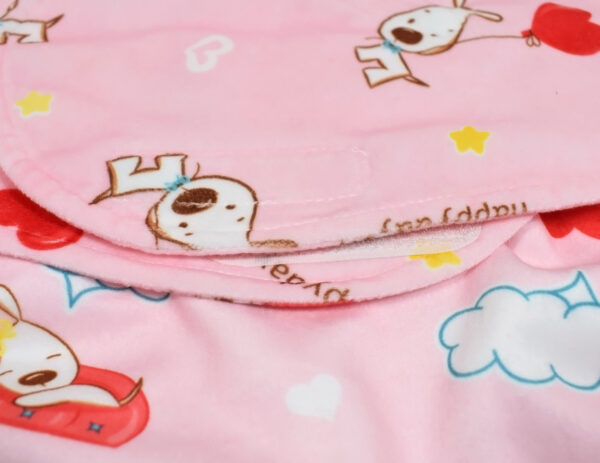 Penguin Style Baby Soft Swaddle - Pink-27194