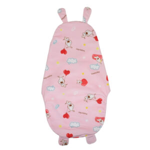 Penguin Style Baby Soft Swaddle - Pink-27193