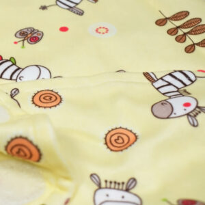 Penguin Style Baby Soft Swaddle - Yellow-27202