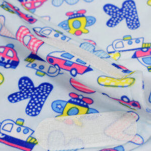 Penguin Style Baby Soft Swaddle Assorted Print - Blue-27208