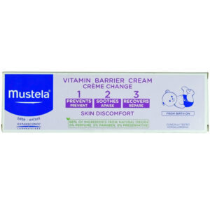Mustela 1 2 3 Vitamin Barrier Cream - 100ml-0