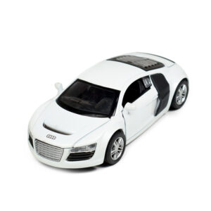 Metel Die-Cast Super Racing Car - White-0