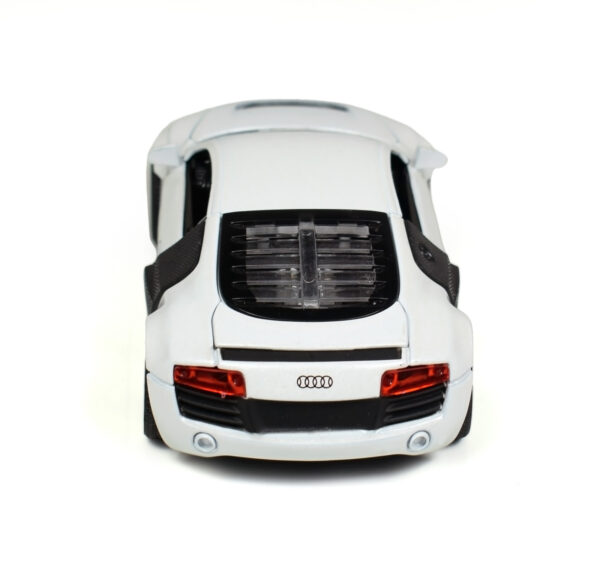 Metel Die-Cast Super Racing Car - White-27432