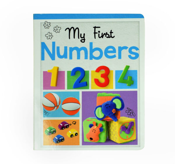 My First Numbers,1 2 3 4 Learning Book with Colorful Photographs-0