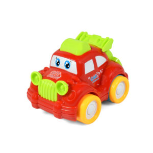 Funny Musical Friction Car - Red/Green-0