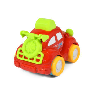 Funny Musical Friction Car - Red/Green-27708