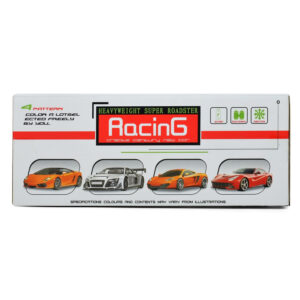 4 Way Remote Control Super Racing Car - Grey-27723