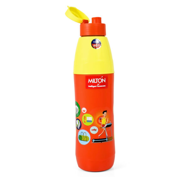 Milton Kool Style 900 Insualted Water Bottle - Red/Yellow-27752