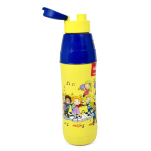 Milton Kool Style 600 Insulated Water Bottle - Blue/Yellow-27879