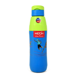 Milton Kool Style 600 Insulated Water Bottle - Green/Blue-0