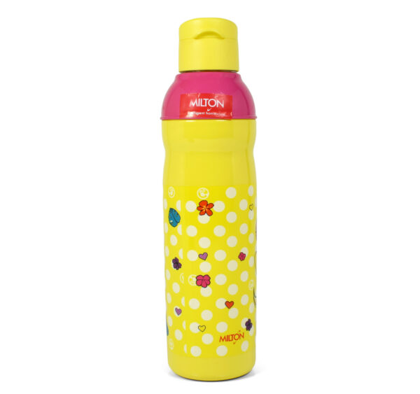 Milton Kool Peer Barbie 900 Insulated Water Bottle - Yellow/Pink-0