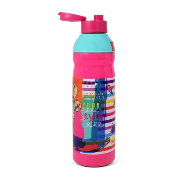 Milton Kool Peer Barbie 900 Insulated Water Bottle - Pink/Aqua-27899