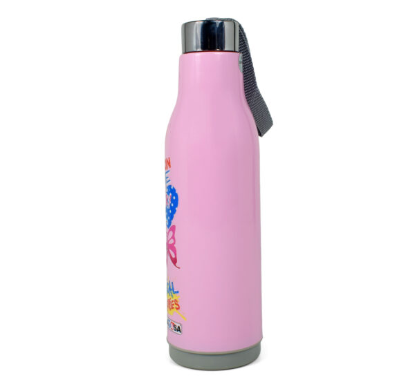 Nayasa Whip Insulated Water Bottle 600ml - Pink-27947