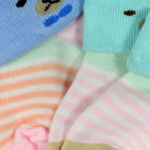 New Born Baby Socks Pack of 2 - Blue/Aqua-27974