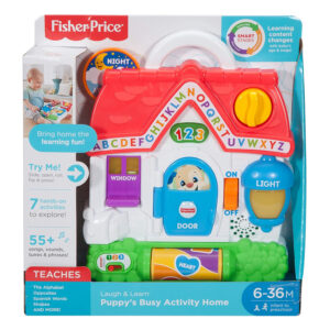 Fisher Price Laugh and Learn Puppy's Busy Activity Home-0