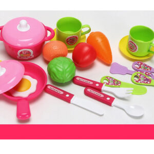 Classic Cooking Kitchen Set Toys For Home Pretend Play - 17PCS-27653