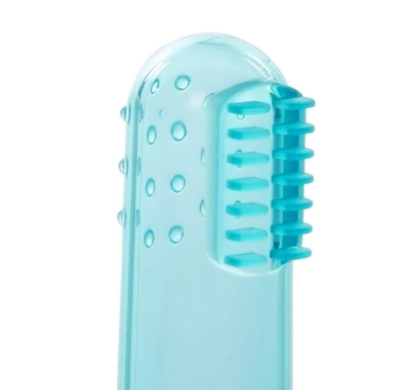 Mee Mee Unique Tooth & Gum Cleaning Finger Brush - Blue-28264