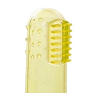 Mee Mee Unique Tooth & Gum Cleaning Finger Brush - Yellow-28275
