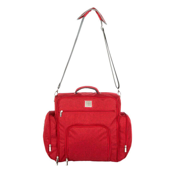 MeeMee Multipurpose Diaper Bag Backpack - Red-0