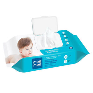 Mee Mee Gentle Multipurpose Baby Wipes - 72pcs-0