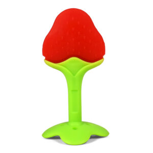 Baby Teether for Oral Development - Green/Red-28605