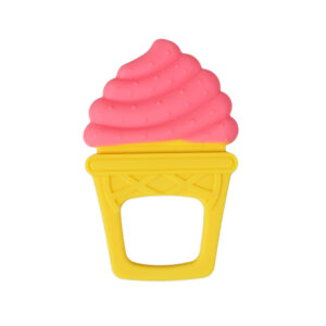 Baby Teether for Oral Development, Ice-cream - Pink/Yellow-28612