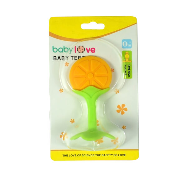 Baby Teether for Oral Development - Green/Yellow-0